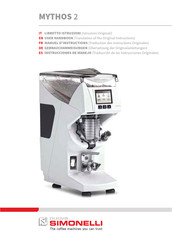 Nuova simonelli MYTHOS 2 Manuals 