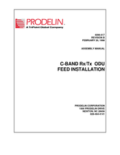 prodelin C-Band Rx/Tx Assembly Manual