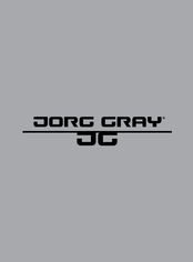 Jorg Gray JG Series Instructions Manual