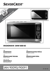 Silvercrest SMW 800 B2 Operating Instructions Manual