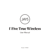 Jays f-Five True Wireless User Manual