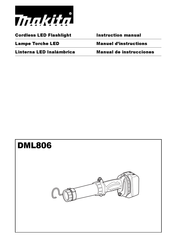 Makita DML806 Instruction Manual