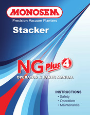 Monosem 7x7 NG Plus 4 Series Operator's & Parts Manual