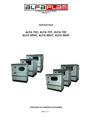 Alfa Plam ALFA 70C Instructions For Installation Manual