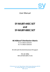 SY SY-MUBT-88EC SET User Manual