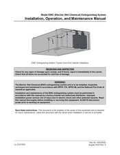 CaptiveAire EWC Installation, Operation And Maintenance Manual
