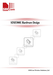 SimCom SIM5300E Hardware Design