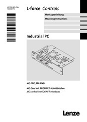 Lenze L-force MC-PNC Mounting Instructions