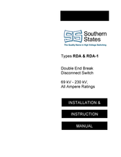 Southern States RDA Installation Instructions Manual