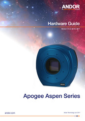 Oxford Instruments Andor Apogee Aspen Series Hardware Manual