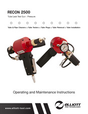 Elliott RECON 2500 Operating And Maintenance Instructions Manual