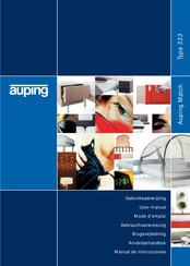 Auping Match 333 User Manual