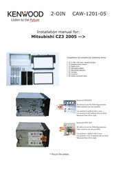 Kenwood CAW-1201-05 Installation Manual