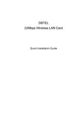 DBTEL DB-6802-L1 Quick Installation Manual