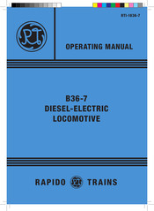 Rapido Trains B36 -7 Operating Manual