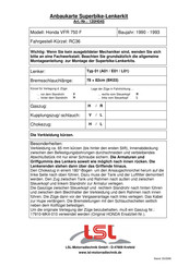 LSL 120H045 Fitting Instruction