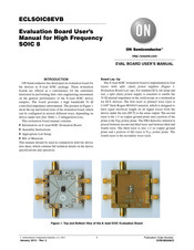 ON Semiconductor ECLSOIC8EVB User Manual