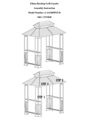 Sunjoy 2721828 Assembly Instruction Manual