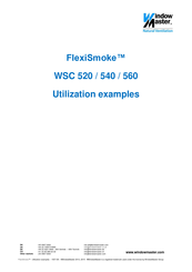 Window Master FlexiSmoke WSC 540 Utilization Examples