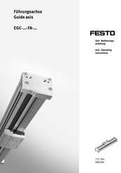 Festo 558864 Operating Instructions Manual