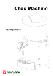 Italian Gelato Choc Machine Operating Instructions Manual