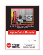 HAMAR LASER L-702 Operation Manual