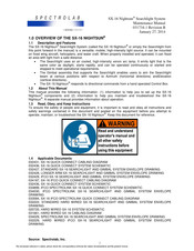 Boeing SPECTROLAB SX-16 Nightsun Maintenance Manual