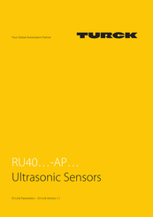 turck RU40-AP Series Manual