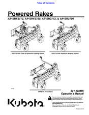 Kubota AP-SRF2772 Operator