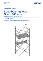 Doka Staxo 100 eco User Information