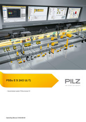 Pilz PSSu E S 2AO U Operating Manual