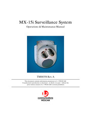 L3 Communications MX-15i Operation & Maintenance Manual