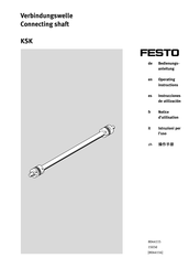 Festo 562522 Operating Instructions Manual