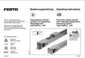 Festo 160903 Operating Instructions Manual