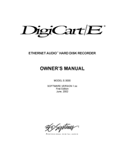 360 Systems Digicart-E E-3000 Owner's Manual