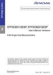 Renesas R7F0C80212ESP User Manual