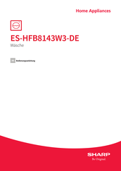 Sharp ES-HFB8143W3-DE User Manual