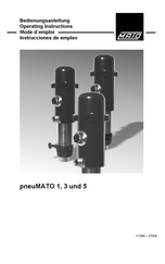 MATO pneuMATO 1 Operating Instructions Manual