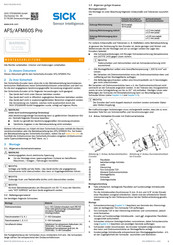 SICK AFM60S Pro Mounting Instructions