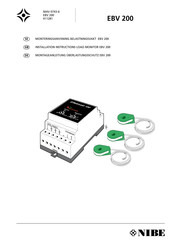 Nibe EBV 200 Installation Instructions Manual