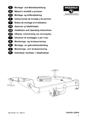 Westfalia Automotive 306 235 Installation And Operation Instructions Manual