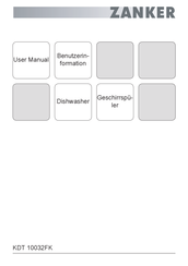 ZANKER KDT 10032FK User Manual
