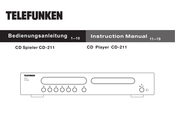 Telefunken CD-211 Instruction Manual