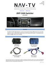 Nav Tv DIFF CAM-Switcher Install Manual