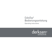 Derksen GoboTop+ Operating Instructions Manual