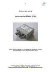 Seikom Electronic DTM05 User Manual