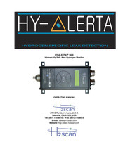 H2Scan HY-ALERTA 1600 Operating Manual