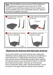 TRENDnet TEW-310APBX Quick User Installation Manual