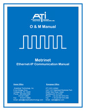 ATI Technologies Metrinet O & M Manual