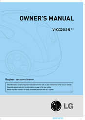 LG V-CC102NTU Owner's Manual
